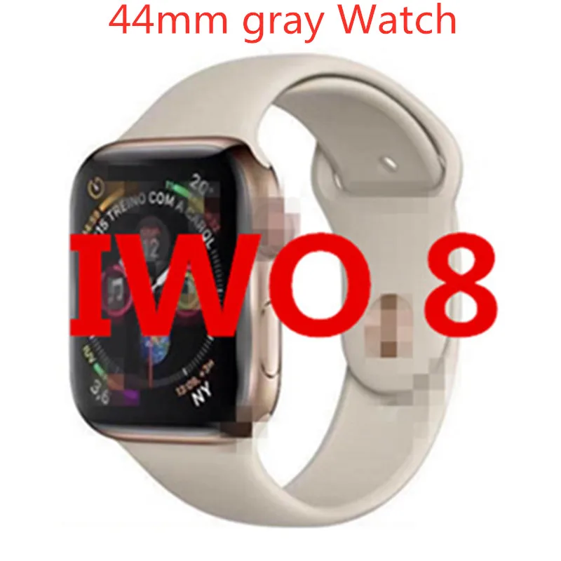 GOLDENSPIKE IWO 8 Plus 1:1 MTK2502C Беспроводное зарядное устройство W54 Bluetooth Смарт-часы IWO8 Smartwatch 44 мм серия 4 для Apple Watch