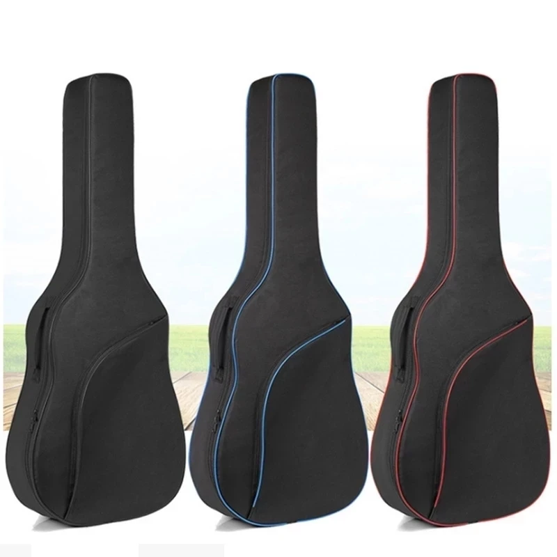 

Scione 41/38 inch Case Double Straps Pad 8mm Cotton Thickening Backpack Oxford Fabric Colorful Bag Soft Cover