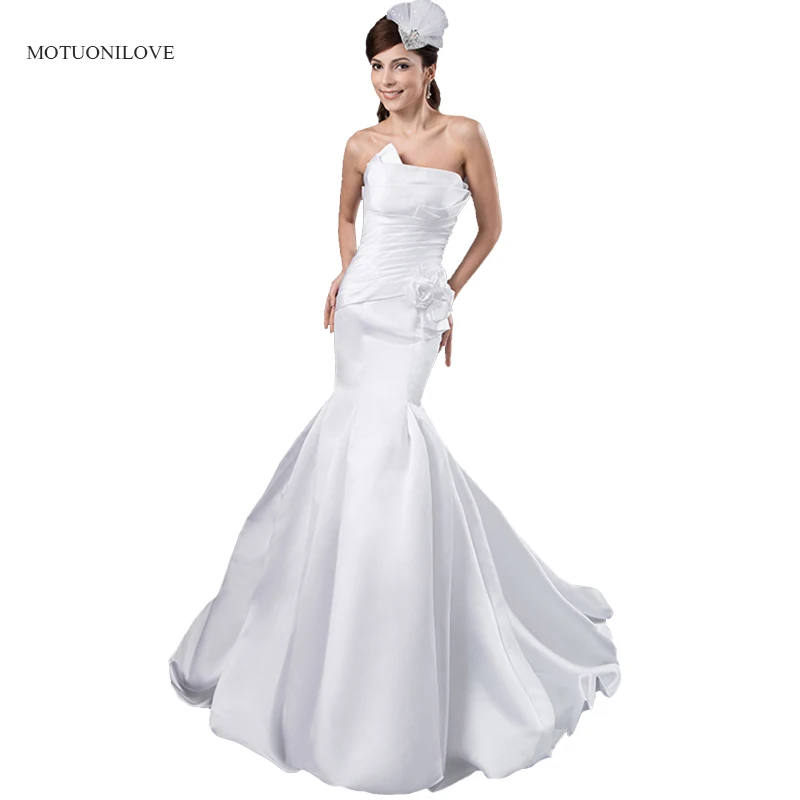 

Реальные фотографии, элегантные свадебные платья-русалки, атласные сексуальные свадебные платья, женское платье, Новое поступление 2019