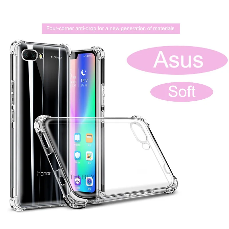 Мягкий силиконовый защитный прозрачный чехол для Asus ZB551KL ZS550ML/ZS550KL ZE552KL ZU680KL ZS570KL