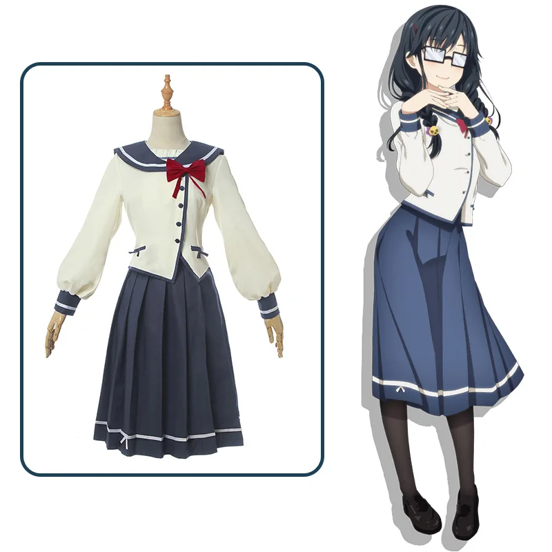 Костюм для косплея аниме оресуки саншокуин сумиреко школьная форма панси род во