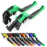 fit for kawasaki zx 6rr zx6rr 2005 2006 motorcycle adjustable extendable foldable brake clutch lever cnc brake levers