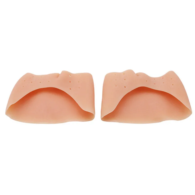 1 Pair Multifunctional Silica Gel Soccer Or Ballet Tiptoe Sleeve Forefoot Pad Hallux Valgus Correction Sock Toe Separators Feet | Красота и