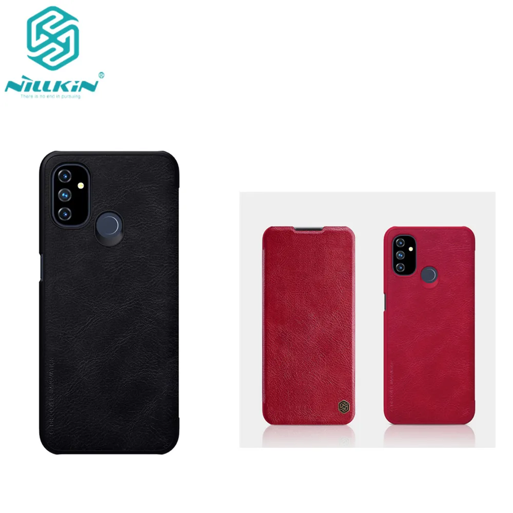 

Case for OnePlus Nord N100 cover NILLKIN Qin Vintage Wallet Flip Cover Case funda for One Plus Nord N100 Flip PU Leather Case