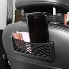 Сумка для хранения на сиденье автомобиля Автомобильная сетка для телефона с карманом для SSANGYONG Actyon Председатель Istana Korando Kyron Musso Nomad Rexton Rodius