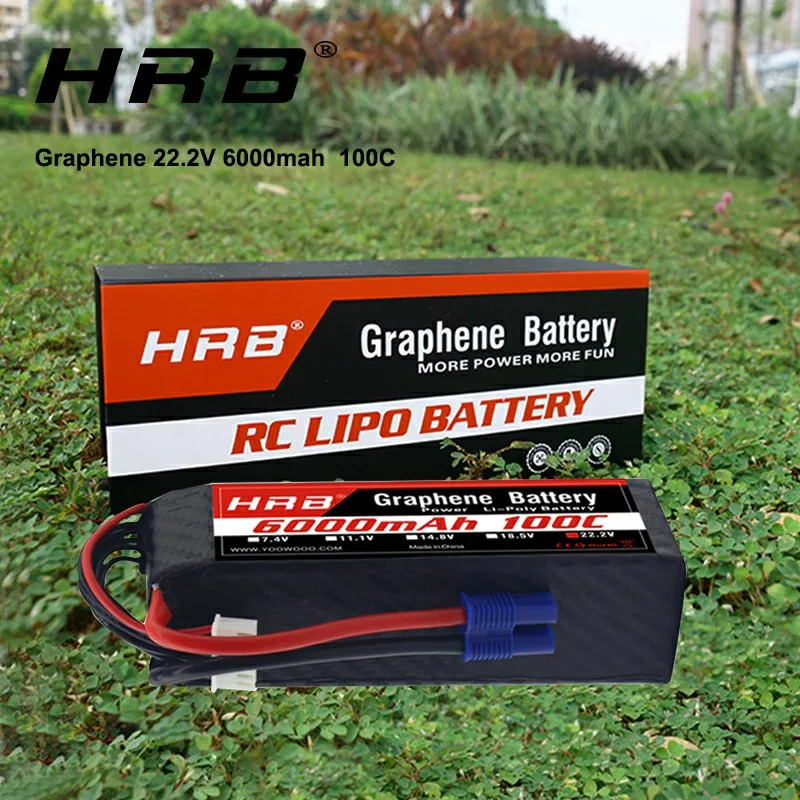 Графеновая батарея HRB 6S 22 2 V 6000mah 100C XT90 разъём для Lipo батарей Аккумулятор Goblin 570 AlIGN