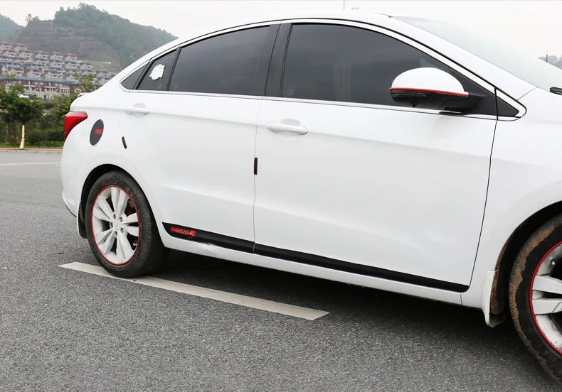 Для Chery ARRIZO5 ARRIZO 5 наклейки из углеродного волокна для отделки дверей наклейки на корпус с цветами наклейка на топливный бак крышка устойчива к царапинам