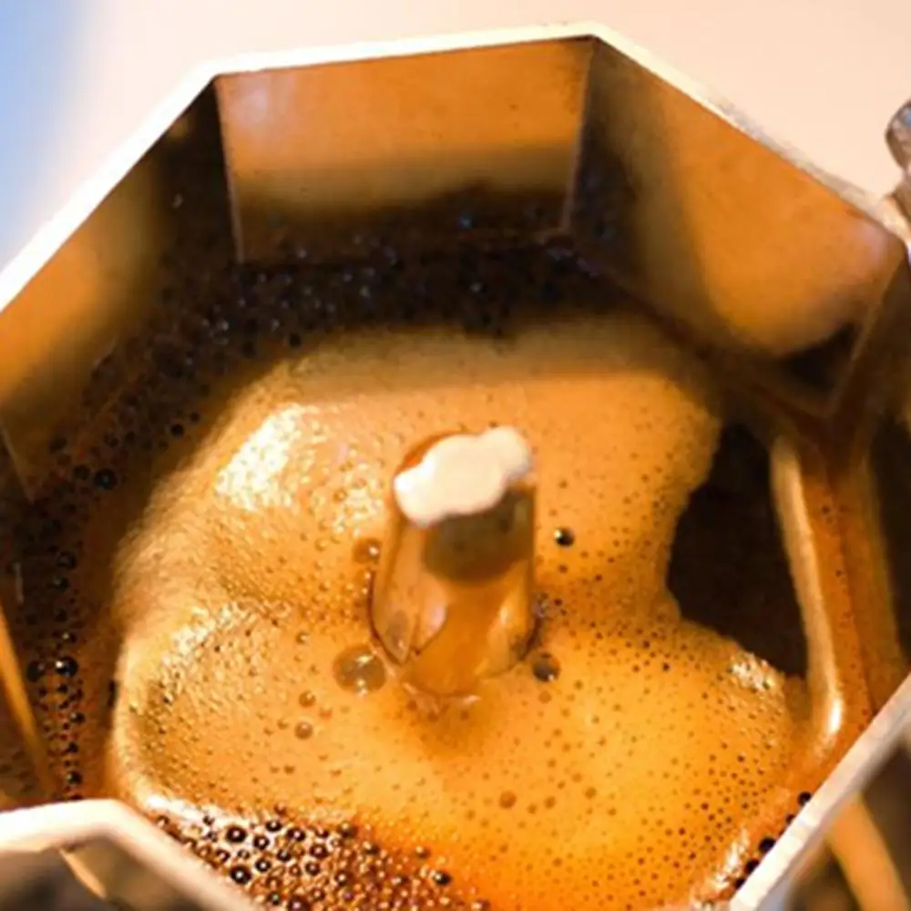 

Aluminum Mocha Coffee Pot Rapid Stovetop Coffee Brewer Classic Octagonal Shape Kitchen Accessories Coffee Utensils