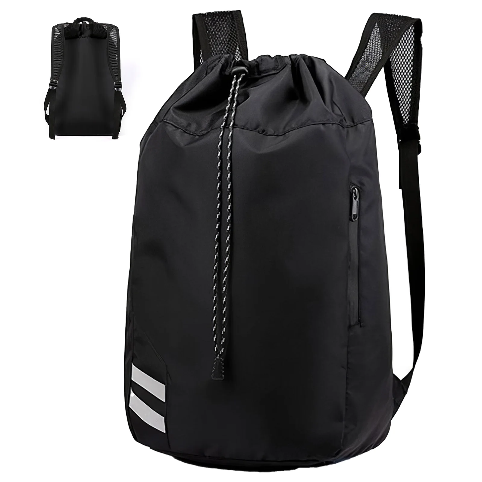 

Рюкзак на шнурке, водонепроницаемая сумка для спортзала, баскетбольная сумка, тренировочный спортивный рюкзак со светоотражающей полосой ...