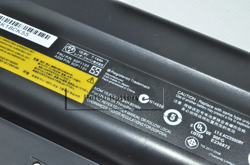 Оригинальный аккумулятор JIGU для ноутбука IBM Lenovo R60 R60e R61 R61e R61i T60 T60p T61 T61p R500 T500 W500 SL400