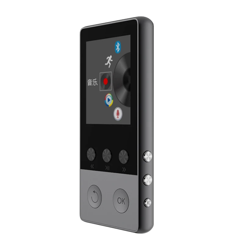 MP3-плееры с Bluetooth 8 ГБ Hi-Fi музыка USB портативный экран 1 дюйма TFT FM-радио NC99 |