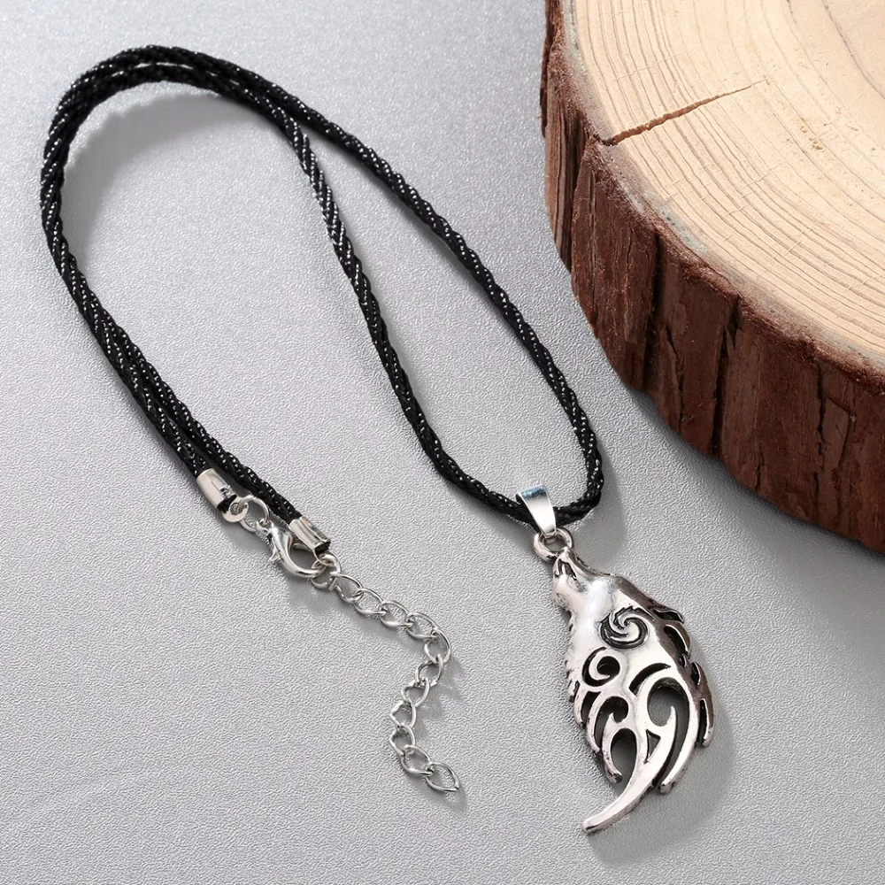 Ожерелье Chandler с головой волка в скандинавском стиле оригинальные амулеты виде