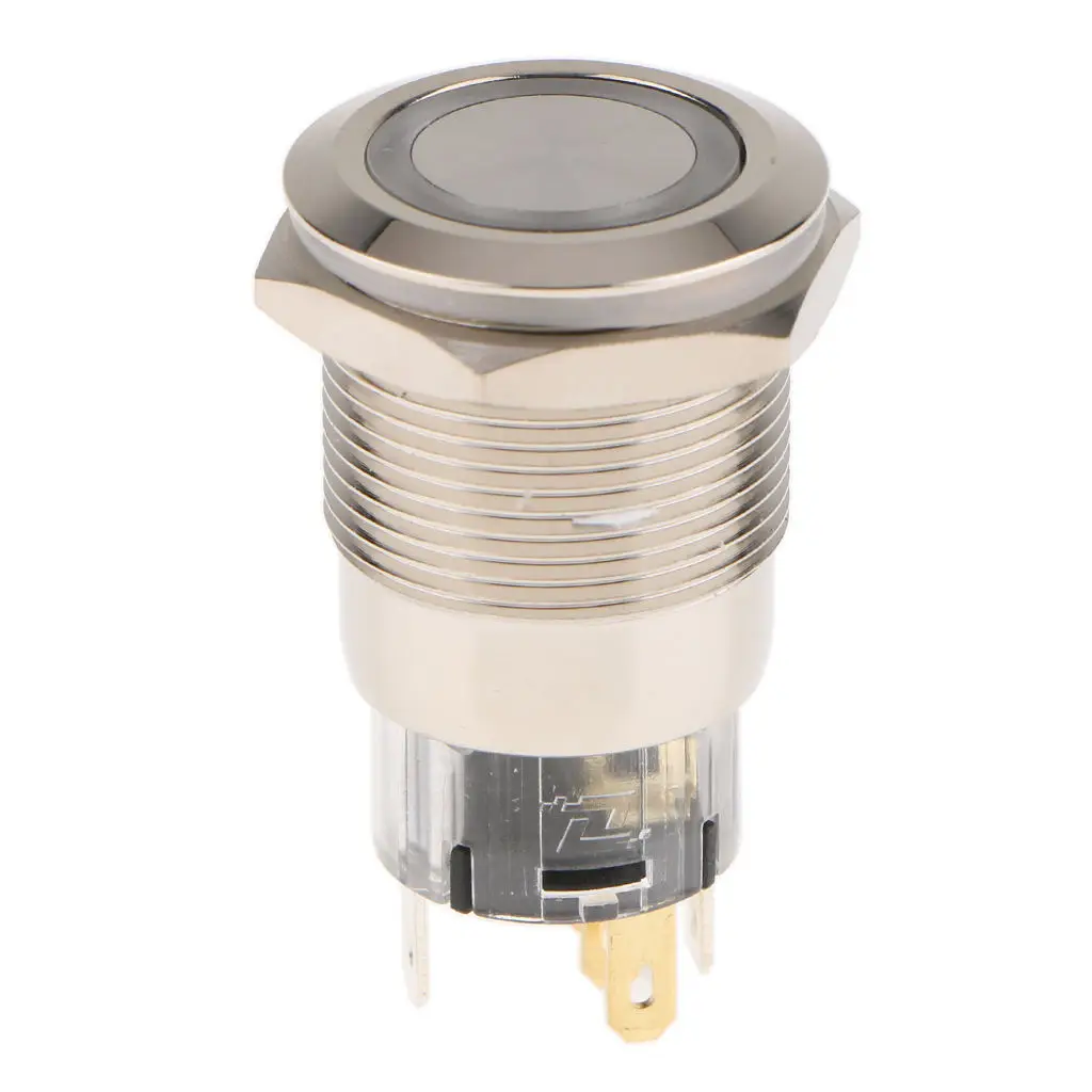 

Emergency Push Button Press Reset Switch Stop/Latching Switch 12V/5A