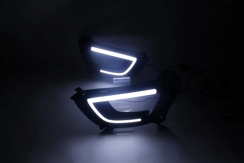 Дневные ходосветильник огни с указателем поворота противотуманные фары для KIA