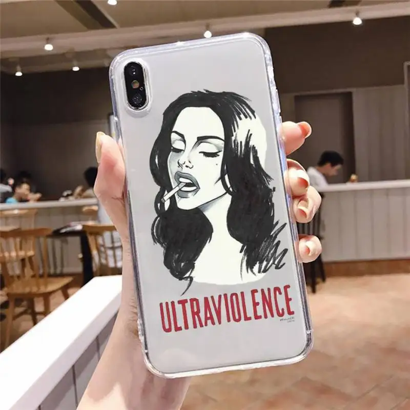 

Lana Del Rey Lust for Life Phone Cases Transparent soft For iphone 5 5s 5c se 6 6s 7 8 11 12 plus mini x xs xr pro max