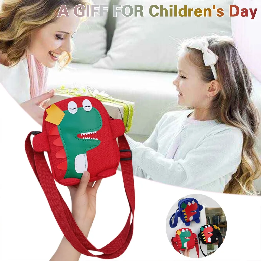 

Children Shoulder Bag Mini Canvas Messenger Bags Simple Small Square Bag Kids All-match Key Coin Packet Children's Day Gifts #25