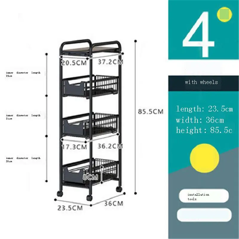 Organization Dish Fridge Organizer Especias Drawer Basket Cozinha Mutfak Cocina Organizador Cuisine Kitchen Storage Rack Holder | Дом и сад