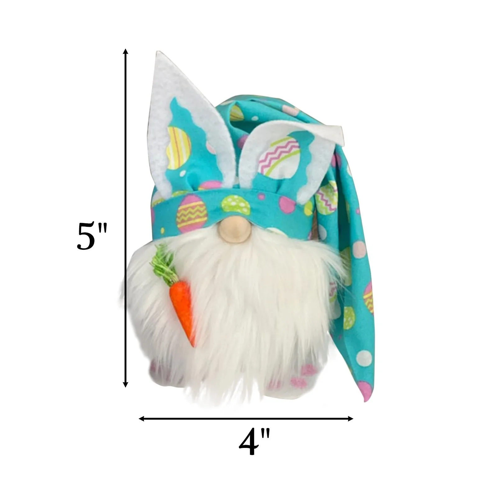 

Easter Cartoon Bunny Shape Cute Faceless Doll Decoration Ornaments Mustache Gnome Doll Desktop Decor Party Festival Gif For Kids
