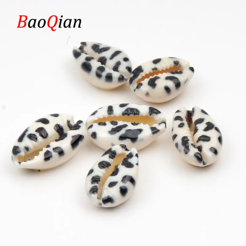 10pcs / Batch Of Handmade Creative Fashion Necklace Bracelets Painted Natural Conch Shell Gasket Beads DIY Craft Accessories | Украшения и