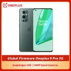 Оригинальный смартфон Oneplus 9 Pro 5G глобальной прошивки, экран 6,7 дюйма, 120 Гц, Восьмиядерный процессор LTPO AMOLED Snapdragon 888, 65 Вт, поддержка быстрой зарядки