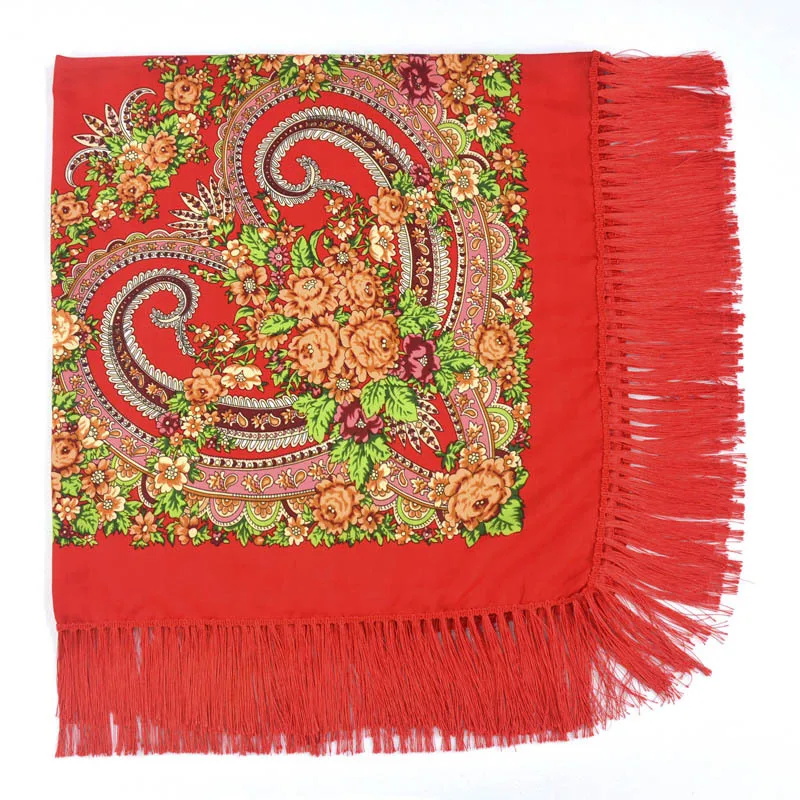 Горячая новинка 2019 женский шарф большого размера в русском национальном стиле с
