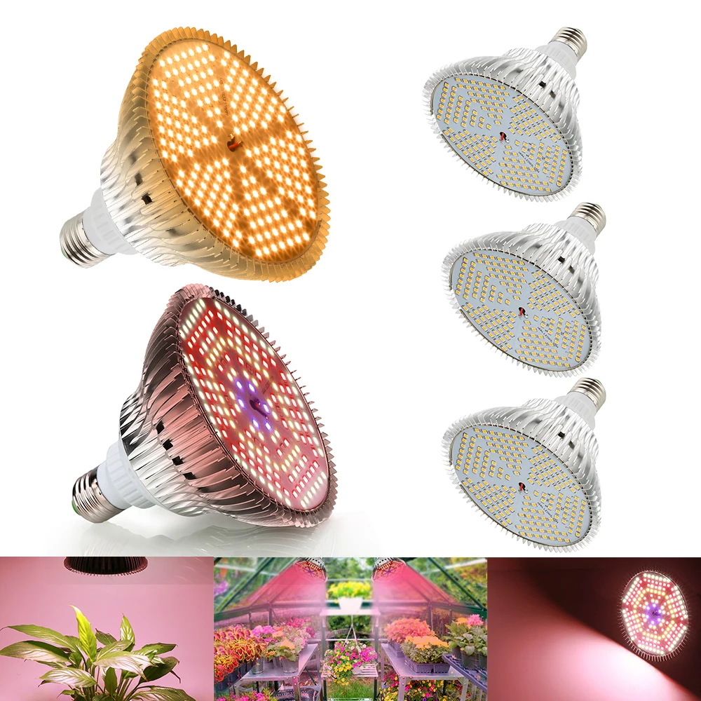 5pcs/lot 180 LED Grow Light Full Spectrum Plant Lamp 120W Fitolamp Flower Bulb for Indoor Growbox Seedling Lights