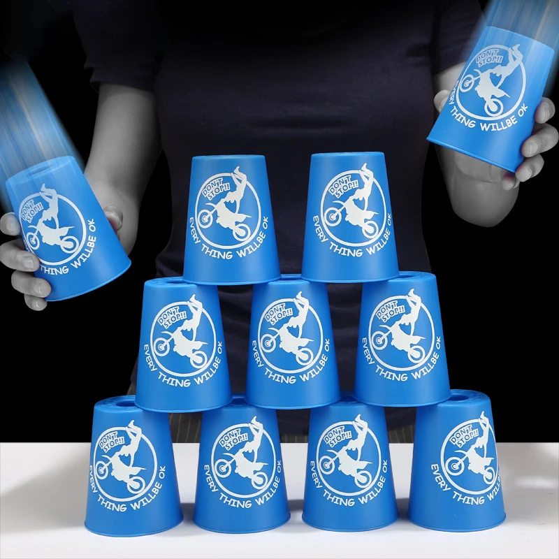 Быстро складывающаяся чашка летающая тарелка набор для детских соревнований