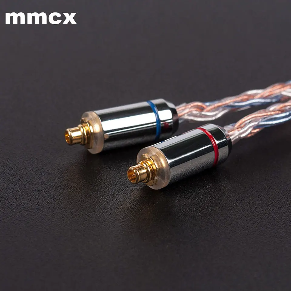 KBEAR 16 жильный чистый провод Mmcx 2 контактный QDC TFZ оригинальный заменяемый кабель 5