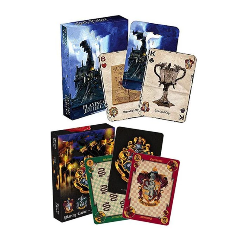 Hary игральные карты игра дом Potters коллекция значки символы замок Поттер