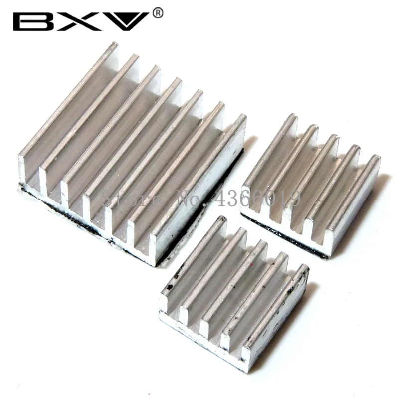 1 компл./Лот клейкий радиатор Raspberry Pi 3 комплект из чистого алюминия для охлаждения