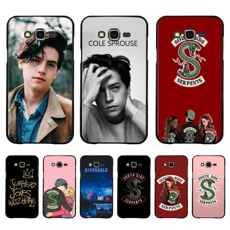 

American TV Riverdale Southside Serpents Phone Case For Samsung Galaxy J 4plus J6 J5 J72016 J7prime 7Core J6plus