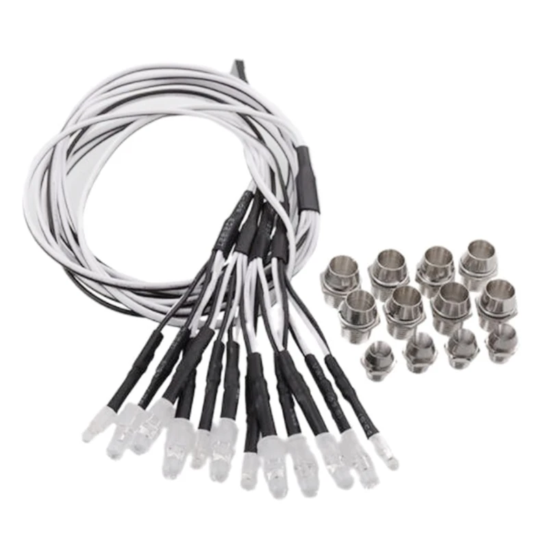 

RC Model Car Universal 12 LED Lamp Headlight/Taillight Kit 203E