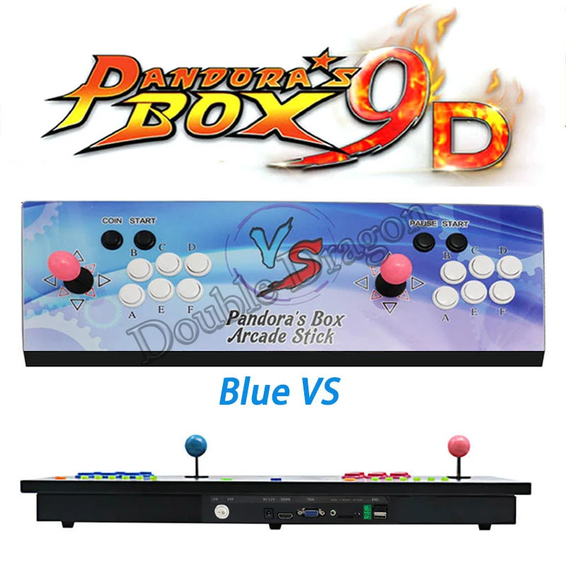 

Аркадные игры консоль ящик Пандоры 9D 2500 в 1 с 10 3D игры, Jamma доска Поддержка 3-4 VGA HDMI HD Выход пользовательские Стикеры