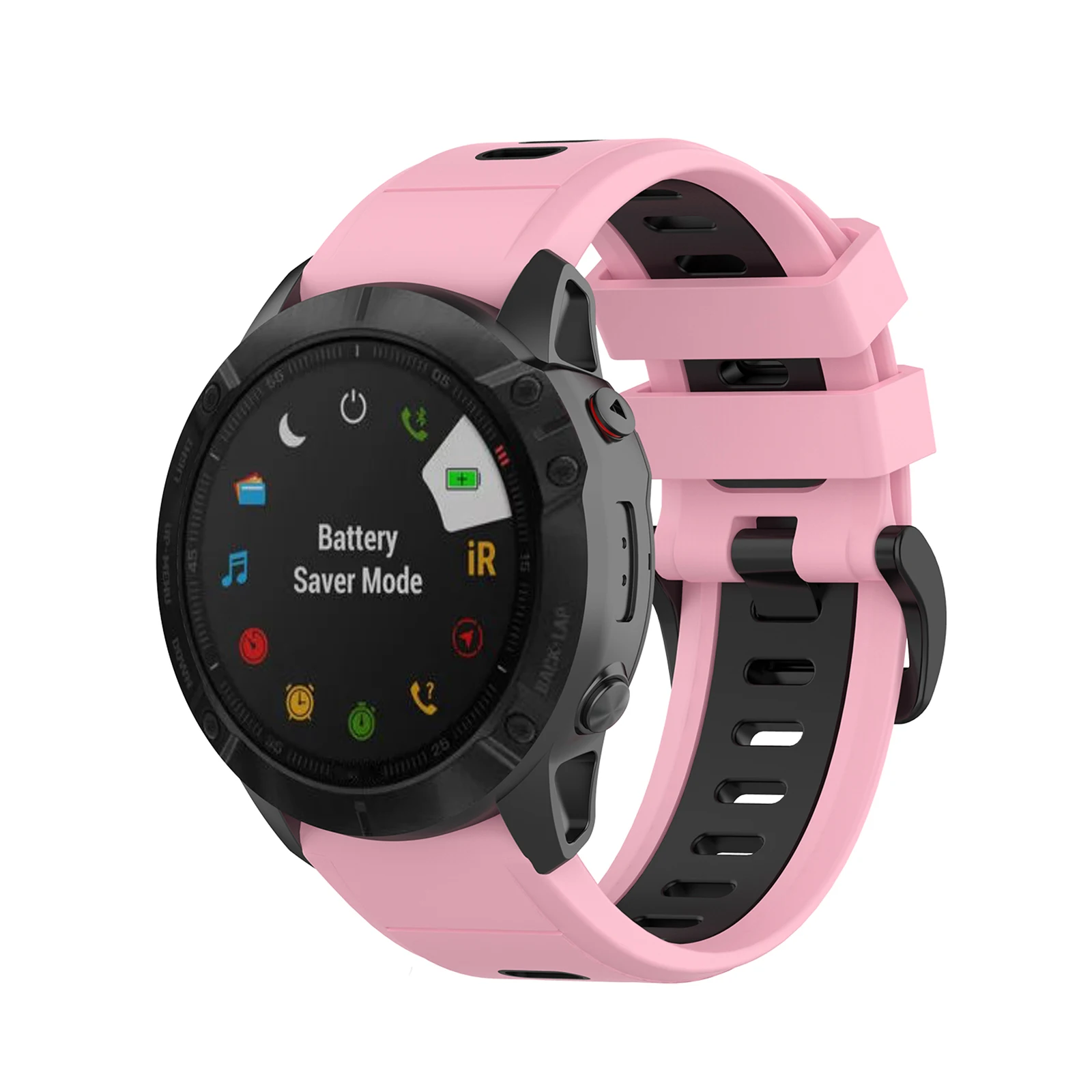 Спортивный силиконовый ремешок для наручных часов Garmin Fenix 3/ Fenix3 HR 26 мм браслет