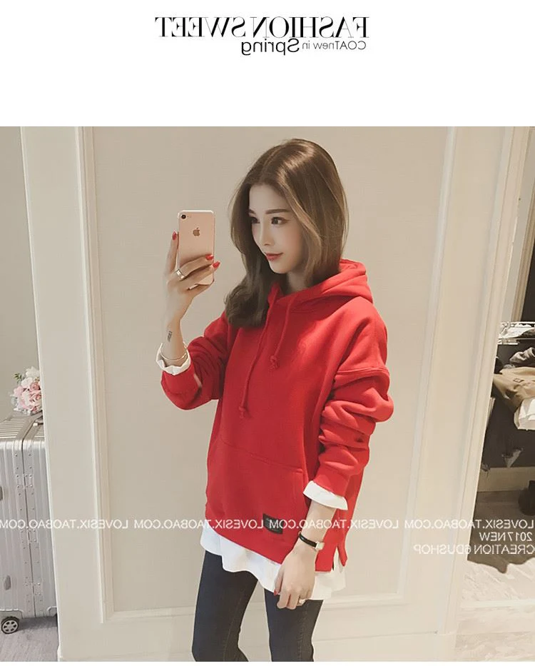 Fleece Red Одежда для беременных модная флисовая кормящих топы на весну и зиму грудного вскармливания одежду для беременных Для женщин футболка толстовка Одежда для кормящих мам одежда для беременных - Цвет: Fleece Red