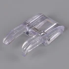 Прижимная лапка для швейной машины, аксессуары, прозрачная большая открывающаяся Лапка, детали для бытовых швейных машин