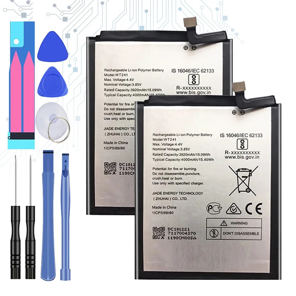 

WT241 4000mAh Replacement Battery For Nokia 3V Nokia3V