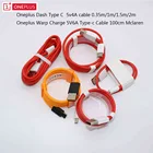 Кабель быстрой зарядки Oneplus Тип C USB 3,1, кабель для быстрой зарядки 0,35 М1 м1,5 м2 м и Oneplus Warp Charge 5 в 6 А, кабель Type-c 100 см Mclaren