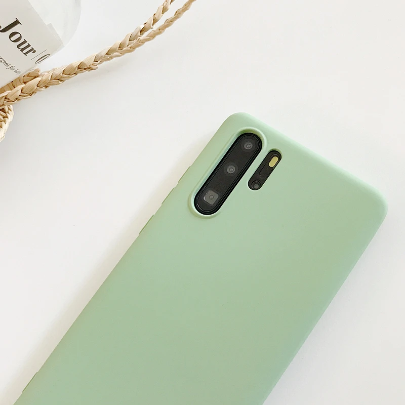 Силиконовый ТПУ чехол для Huawei p30 lite pro p20 p10 plus Mate 30 20 10 твердые Чехлы конфетного