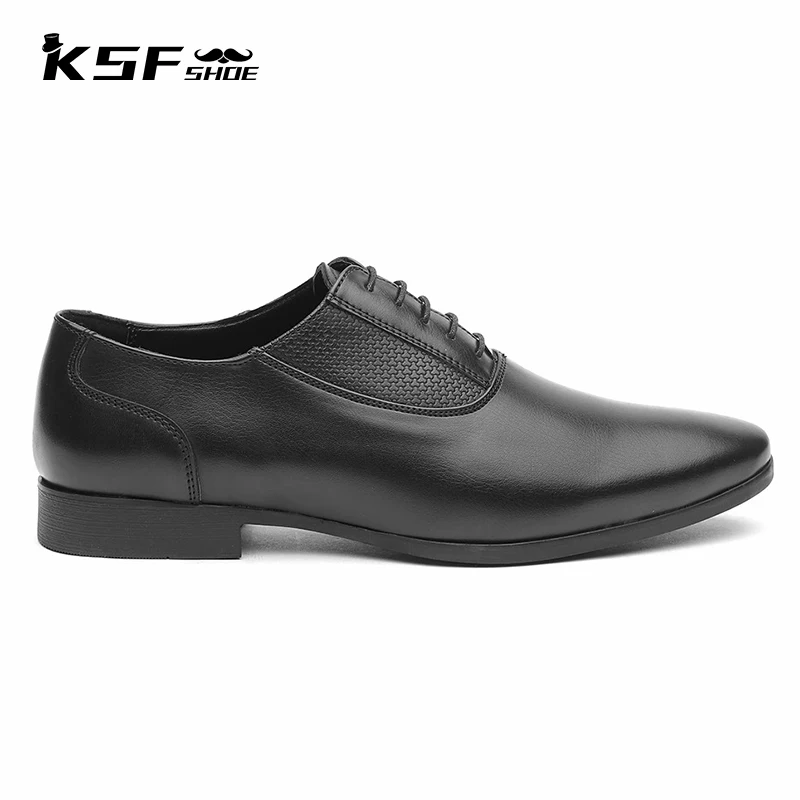 

KSF SHOE Luxury Designer Oxford Shoes for Men Best Man Original Genuine Leather Handmade Dress Office Business Men Wedding Shoes