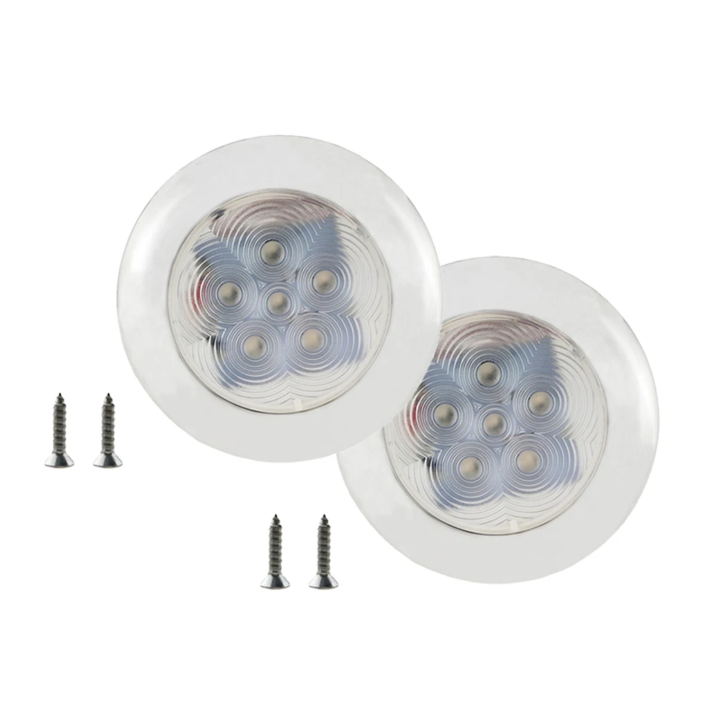 12V нержавеющая S LED Купольная лампа лодка морской RV кабина потолочная 4&quot|Морское