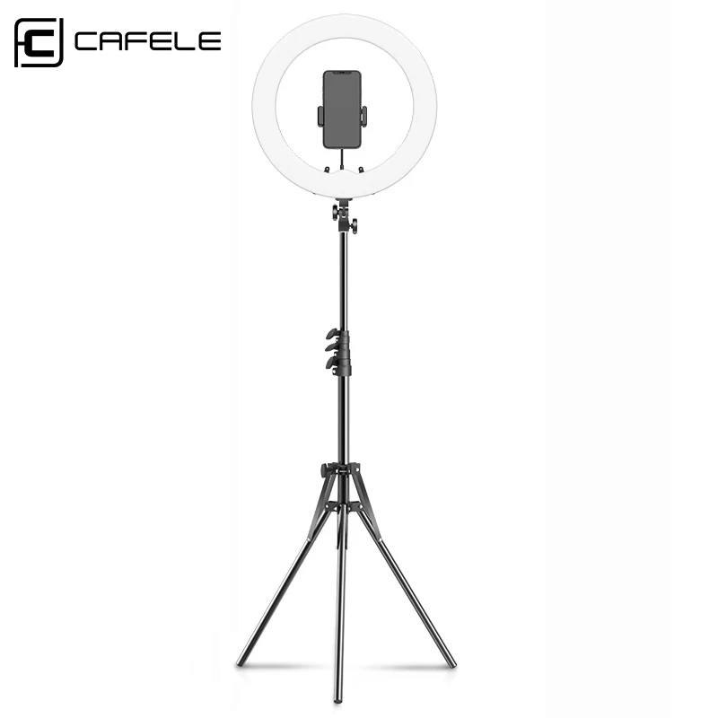 Светодиодный кольцевой светильник с дистанционным управлением и плавным