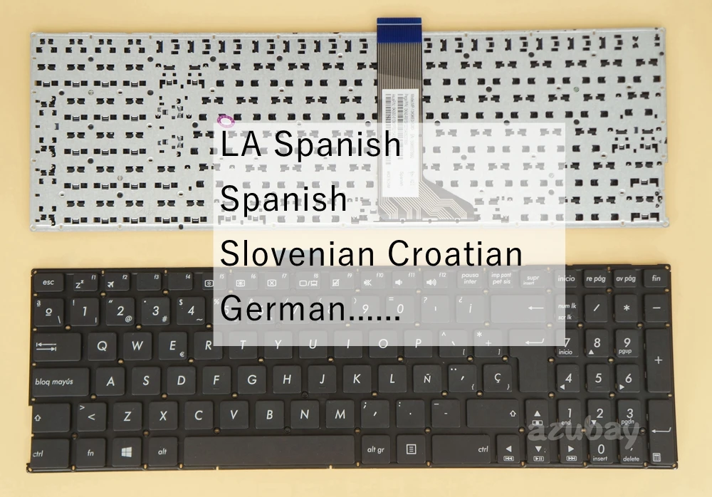 Клавиатура LA испанская словенская хорватская немецкая для Asus W509L W509LD W509LI W509LN W509LP