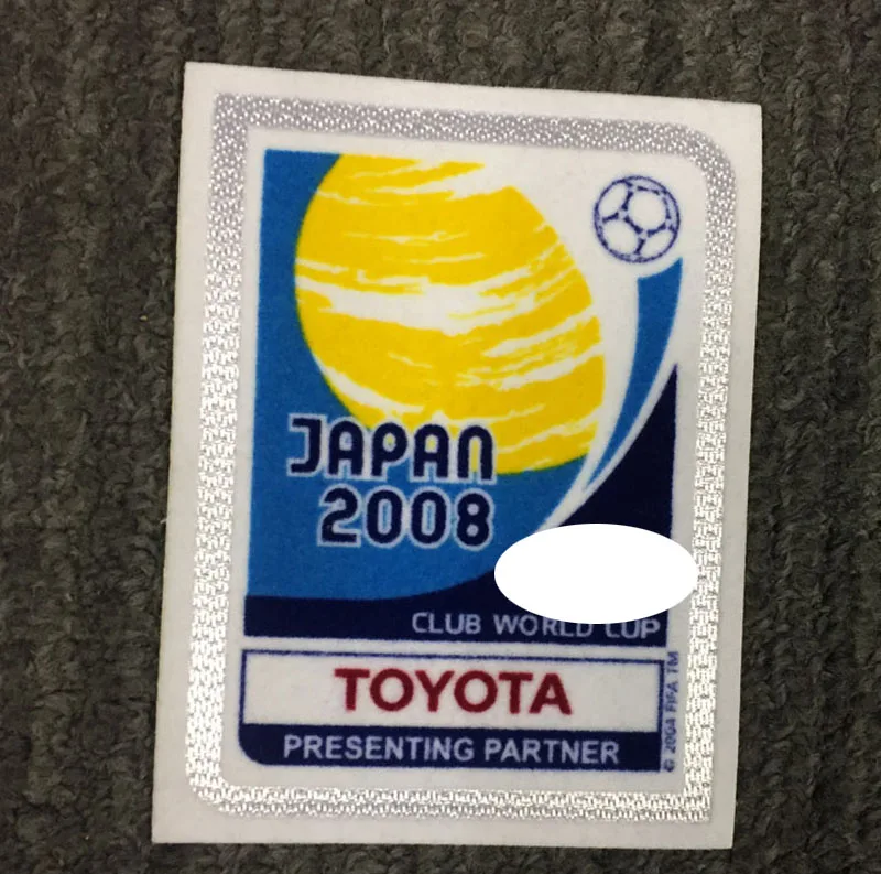 

2006 2008 Japan CLub Cup Patch Champions Soccer Badge