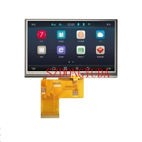 new a 5 inch at050tn33 v1 v 1 32000579 02 lcd screen display panel with touchpad replacement