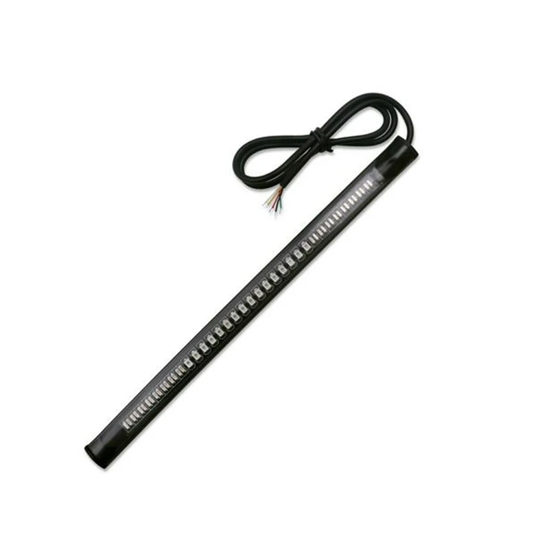 Мотоцикл 12V Светодиодный светильник поворота сигнальная лампа гибкий