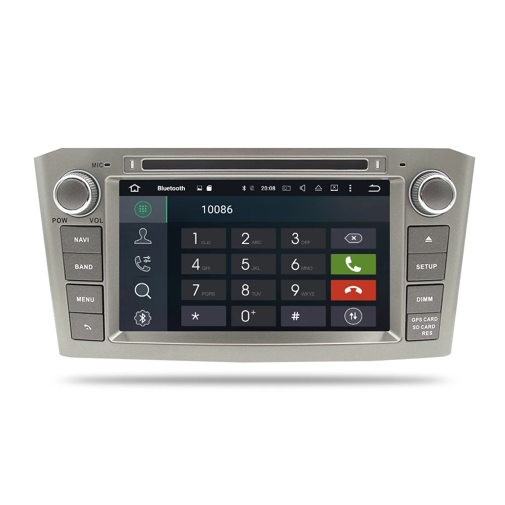 4G RAM Android 9 0 10.0Car DVD стерео мультимедиа головное устройство для Toyota Avensis/T25 2003 2008 Авто