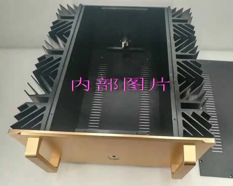 A65/A70/P7100 большой Hi-Fi enthusiast усилитель мощности все алюминиевые пустые шасси(Размер: 430*200*460 мм