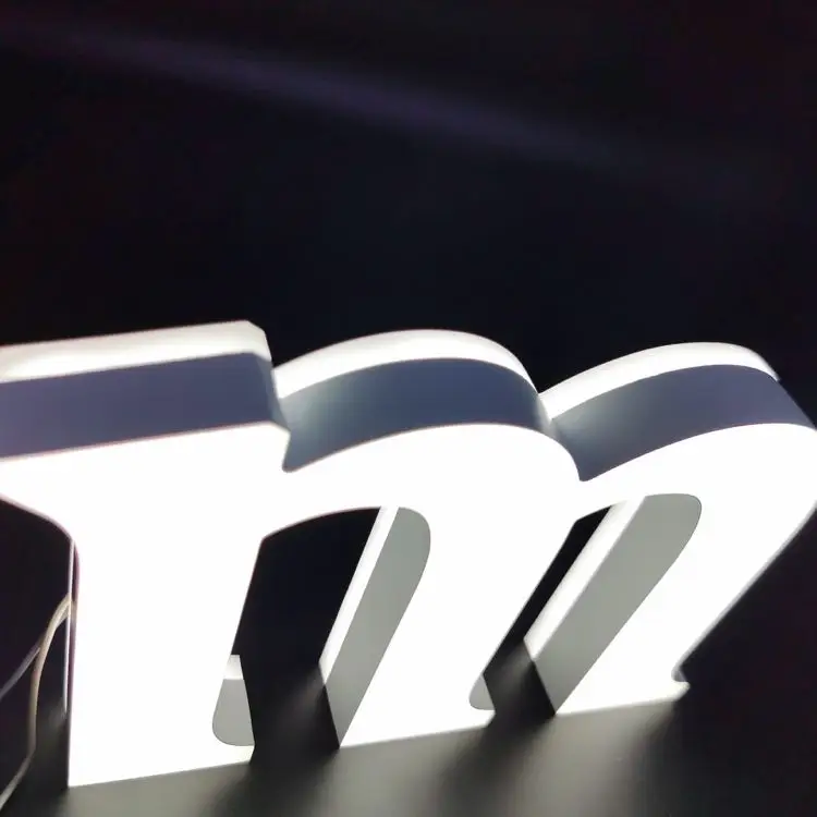 Фронтлит и подсветка Led логотип индивидуальные уличная реклама акриловый 3D