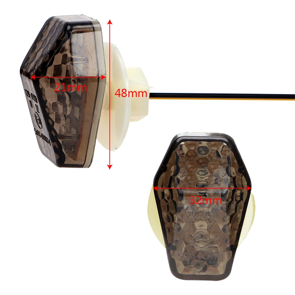 

12V Motorcycle LED Brake Lights Turn Signal Lamps Taillights Motorbike Accessories for Suzuki Bandit DL 650 SV GSXR 600 750 1000